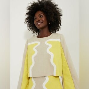 Never worn tuckernuck lemondrop maxine top size medium!